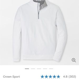 NWT Peter Millar Perth Frondesence Quarter-Zip